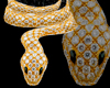 Gold snake Necklace