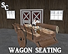 SC Farm Wagon Seating