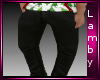*L* Black Leather Pants