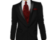 Black Red Suit top