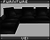 v. Black Sectional Couch