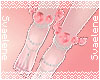 Fleur Anklets |Pink