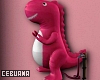 Dinosaur Toy Pink
