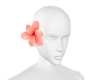 (7K)Peach Hair Flower(R)