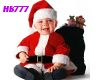 HB777 Popup Santa Baby