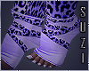 SZ  Leopard Socks
