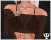 Y| Sheer Crop Brown