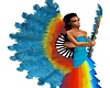 flamenco feather fan1