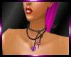 LockKey Necklace purple