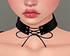 Black Leather Choker~F