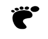 Male Footprint Tee