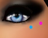 L Eye Piercing blue&pnk
