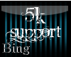 bing 5k support sticker