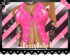 -BD- Pink Leather Vest