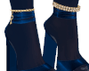 S. Block Heel / Blue