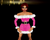 Pink Christmas Elf Dress