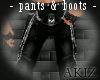 ]Akiz[ Metal Pants&Boots