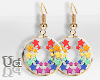 Rainbow Stars Earrings