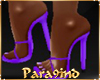 P9)"QA" Purple Heels