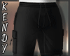 K~ Black Cargo Shorts