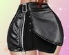 leather skirt Black RLL