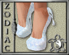 Opalescent White Heels