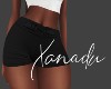 X Sexy Shorts RLL Black