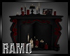 Vampire Candle Fireplace