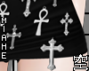 空 Skirt Cross 空