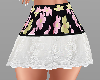 skirt with flowers