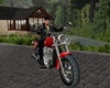 Moto Harley Vernelha