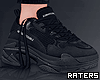 ✖ Black Sneakers.