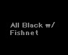 All black fishnet
