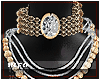 [i] Glam Necklace- Gold