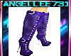 HOT PURPLE LEATHER BOOTS
