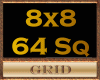 -k- 8x8=64 Square Grid