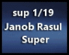 Janob Rasul- Super