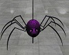 purple halloween spider
