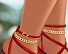 Belina Heels Red
