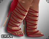 e Nikka red heels