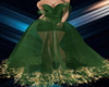 GREEN-GOLD DESIGN GOWN