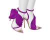 Vi Nea Purple Bow heels