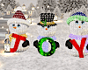 Christmas JOY Snowman