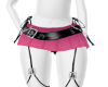 rose belt mini skirt