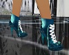 Fancy Teal shoes
