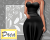 R- Blk Bridesmaid Dress
