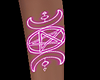 Tri Moon Pink Tattoo