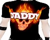 Daddy Fire Skull Shirt