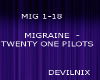 Migraine - 21 pilots