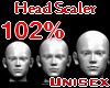 Scaler Head 102% * F/M